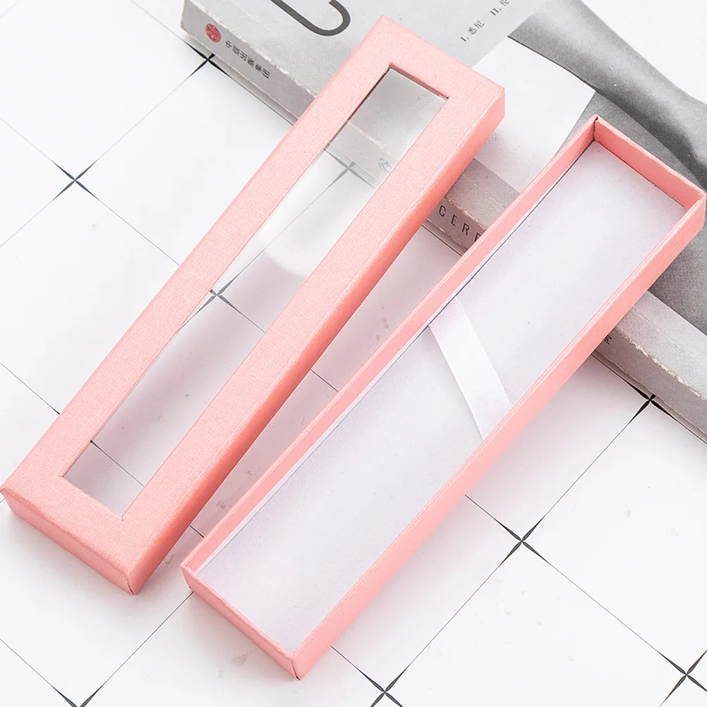 4pcs Single Pen Storage Box Premium Paper Material Dustproof Lightweight Packaging Pen Box For Gift Home Office Use
4pcs Single Pen Storage Box Premium Paper Material Dustproof Lightweight Packaging Pen Box For Gift Home Office Use