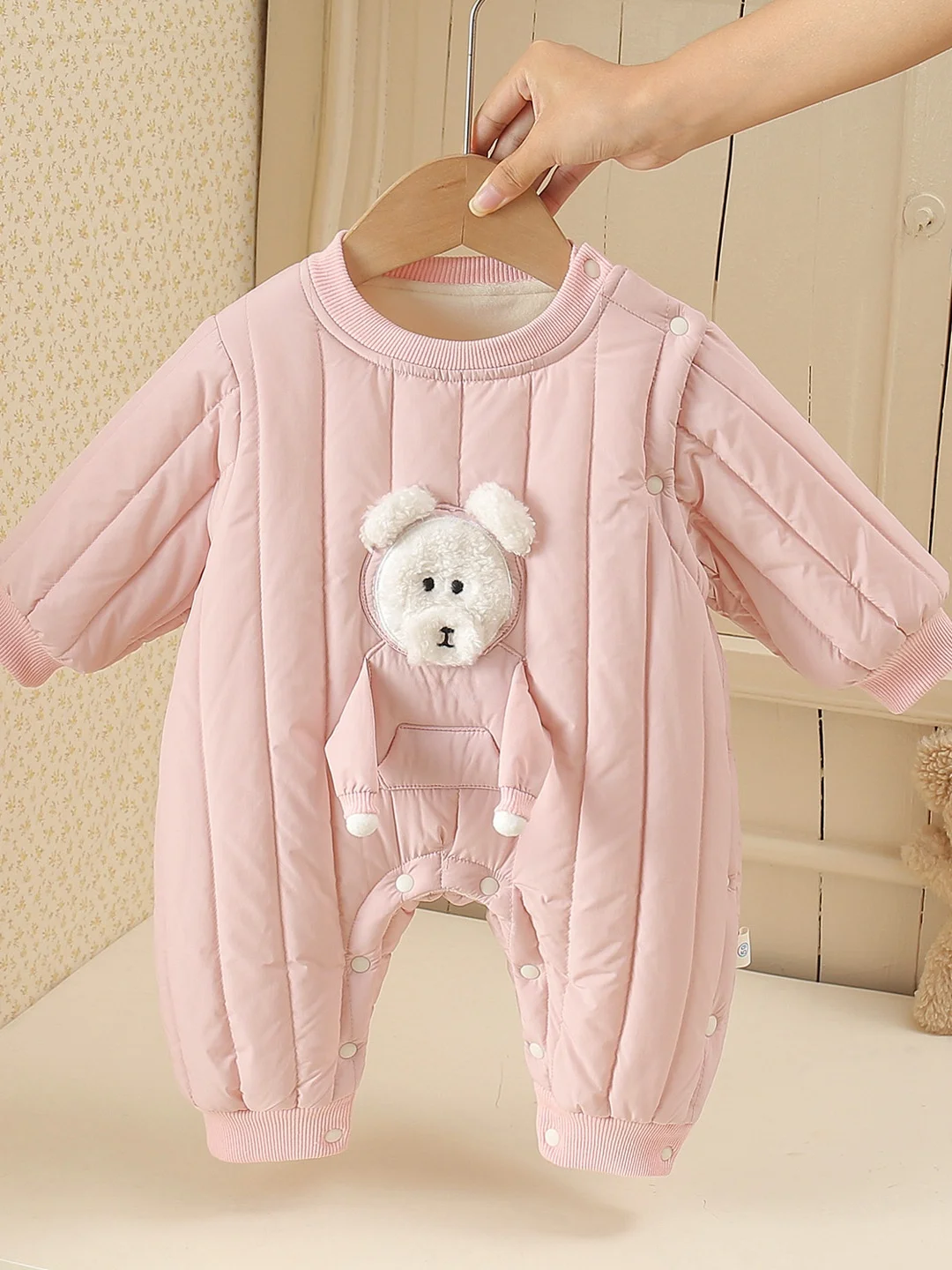 Зимняя модная хлопковая одежда на подкладке для маленьких девочек Rer для младенцев и малышей Sweet Sle Long Sve round Ne Single...
Зимняя модная хлопковая одежда на подкладке для маленьких девочек Rer для младенцев и малышей Sweet Sle Long Sve round Ne Single...