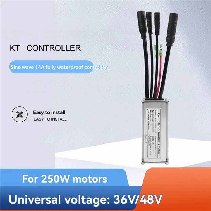 ABHT-6 Tube Sine Wave For KT-14A For Ebike Controller 36/48V Waterproof Plug For Motor Conversion With For KT LCD Display
ABHT-6 Tube Sine Wave For KT-14A For Ebike Controller 36/48V Waterproof Plug For Motor Conversion With For KT LCD Display