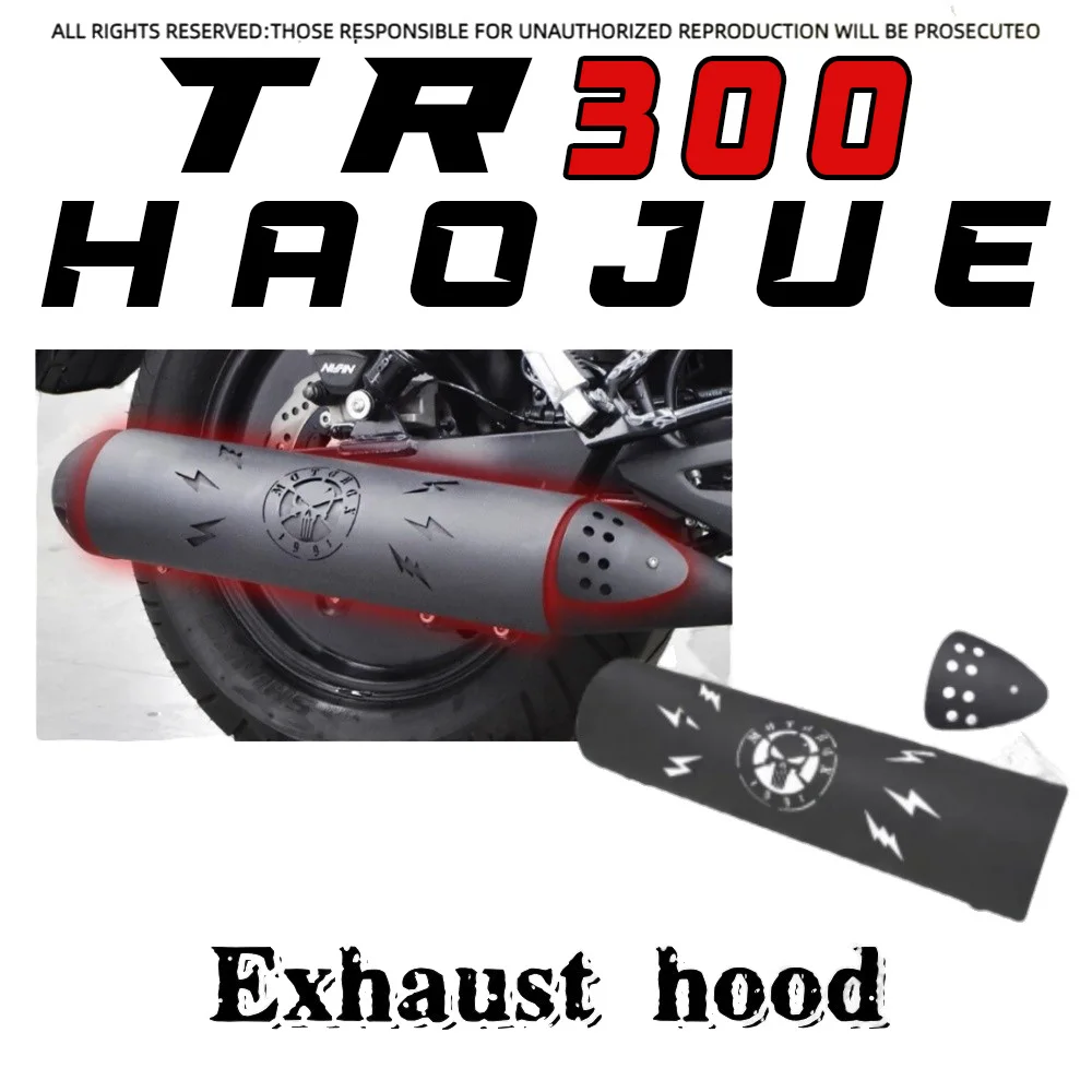 For Haojue TR300 exhaust pipe blackening decorative cover retro anti-scalding cover insulation cover guard plate protective cove
For Haojue TR300 exhaust pipe blackening decorative cover retro anti-scalding cover insulation cover guard plate protective cove