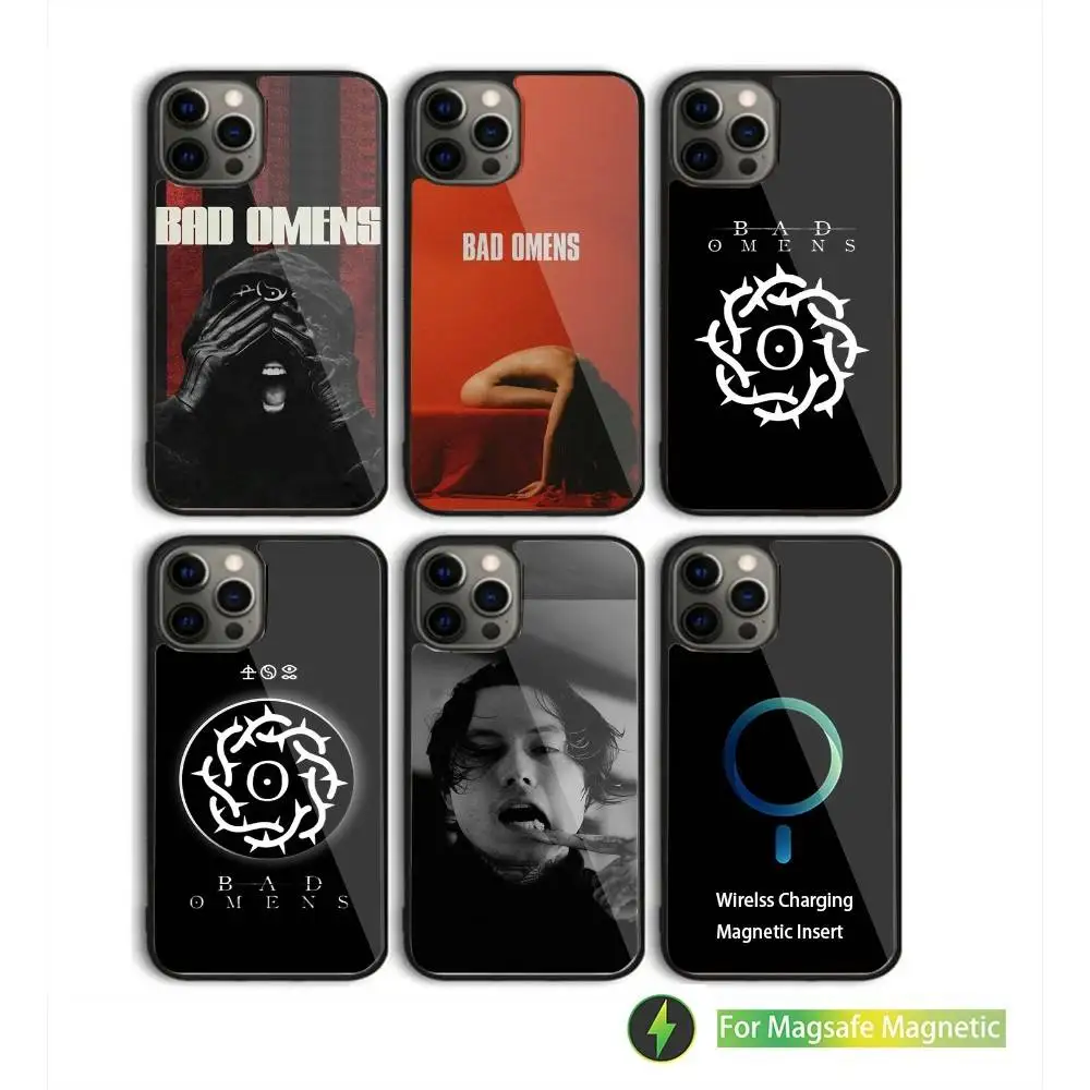 Band B-Bad O-Omens Phone Case For iPhone 16,15,14,13,12,11,Pro,Max,Plus,Mini,SE New Magsafe Magnetic Wireless Charging
Band B-Bad O-Omens Phone Case For iPhone 16,15,14,13,12,11,Pro,Max,Plus,Mini,SE New Magsafe Magnetic Wireless Charging