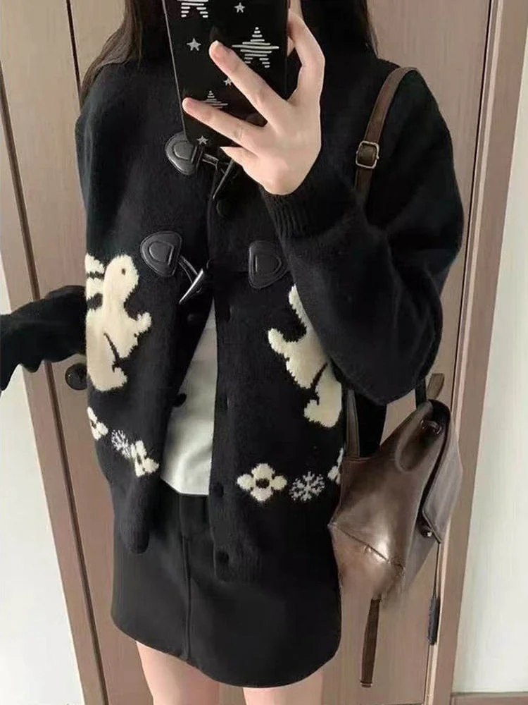 Bla Knitted Long Sve Open Cardigan Slimming Thiened Women's Inner Wear Spring New Design Thiened Outerwear
Bla Knitted Long Sve Open Cardigan Slimming Thiened Women's Inner Wear Spring New Design Thiened Outerwear