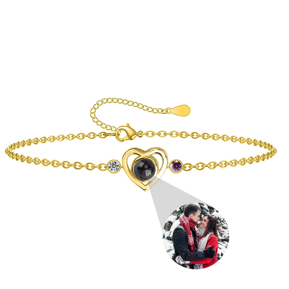Personalized Birthstone Bracelet Birthday Gift Custom Photo Photo Projection Bracelets Trendy Jewelry 100 Language I Love You
Personalized Birthstone Bracelet Birthday Gift Custom Photo Photo Projection Bracelets Trendy Jewelry 100 Language I Love You