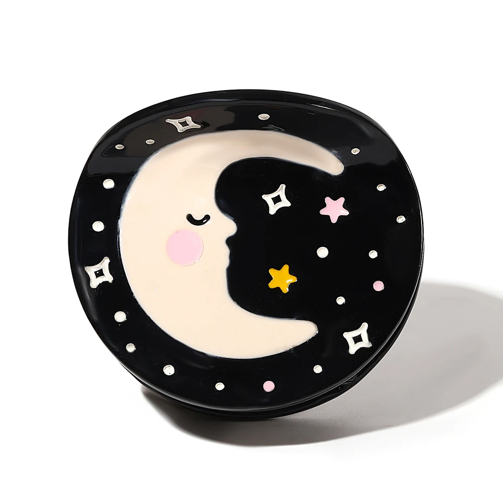 Fashion Acetate Black Round Moon Hair Claw Clip For Women Girls Fashion Circle Non-Slip Ponytail Hair Accessories Tool Gifts
Fashion Acetate Black Round Moon Hair Claw Clip For Women Girls Fashion Circle Non-Slip Ponytail Hair Accessories Tool Gifts