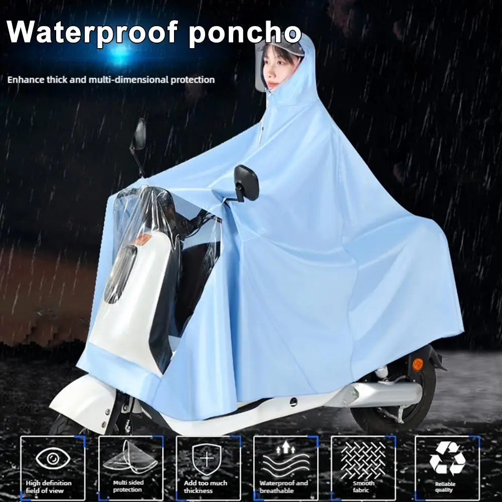 Fashion Raincoat Hiking Camping Fishing Raincoat Electric Body Battery Raincoat Protection Long Car Rain Style Full Motorcy N6S2
Fashion Raincoat Hiking Camping Fishing Raincoat Electric Body Battery Raincoat Protection Long Car Rain Style Full Motorcy N6S2