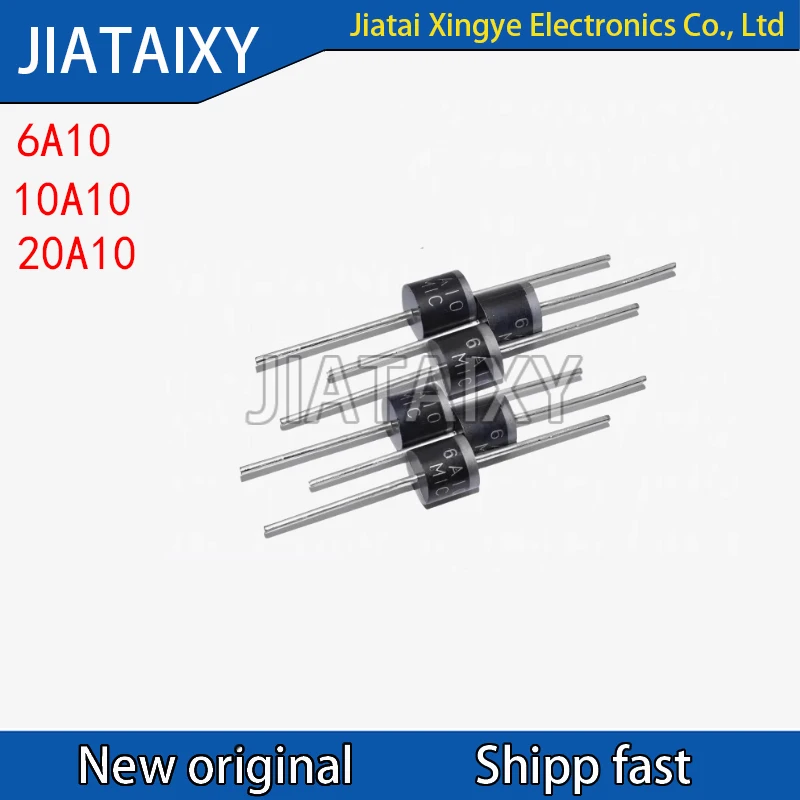 1000Pcs DIODE 10A10 6A10 20A10 R-6 DIP 6A 10A 20A 1000V Electrical Axial Rectifier Diode
1000Pcs DIODE 10A10 6A10 20A10 R-6 DIP 6A 10A 20A 1000V Electrical Axial Rectifier Diode