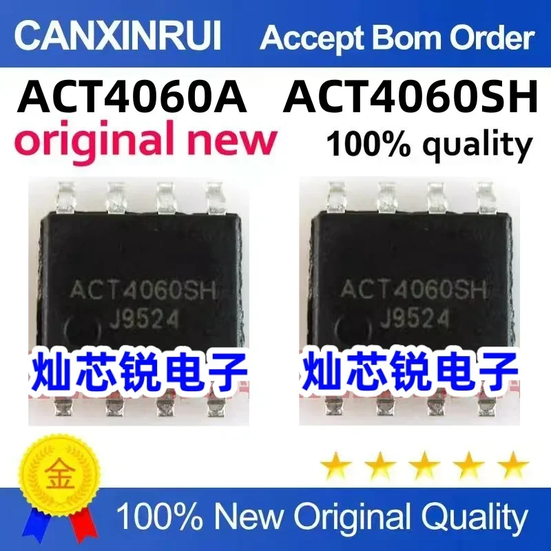 (5 pieces) Brand new original CT4060ASH-T ACT4060A ACT4060SH SOP8
(5 pieces) Brand new original CT4060ASH-T ACT4060A ACT4060SH SOP8