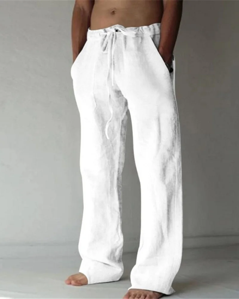 Men's casual pants, easy to move around, suitable for work and dates, elegant and handsome.
Men's casual pants, easy to move around, suitable for work and dates, elegant and handsome.