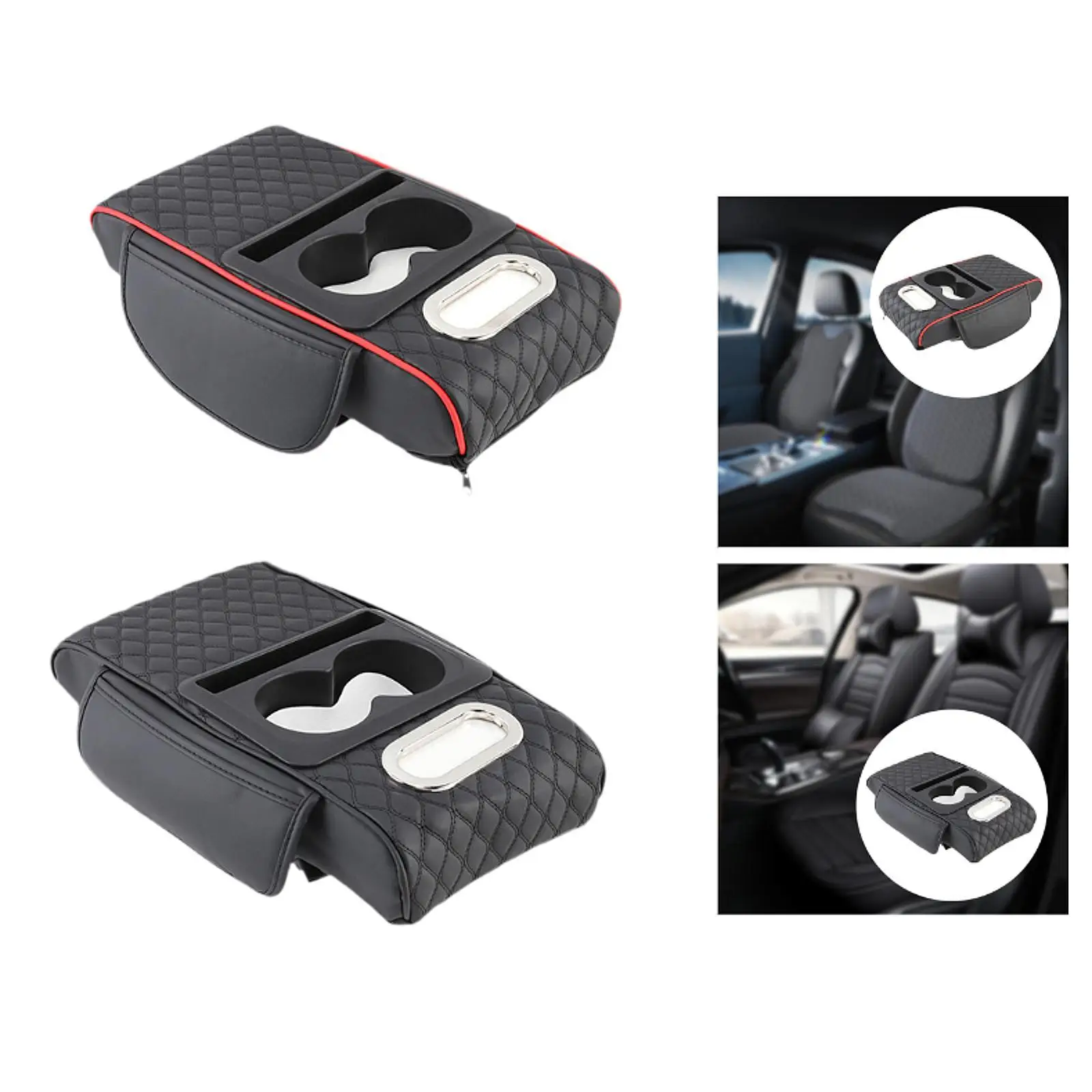 Memory Foam Car Armrest Extender PU Leather Console Seat Box Cover Organizer with Cup Holder for Car Interior Upgrade
Memory Foam Car Armrest Extender PU Leather Console Seat Box Cover Organizer with Cup Holder for Car Interior Upgrade