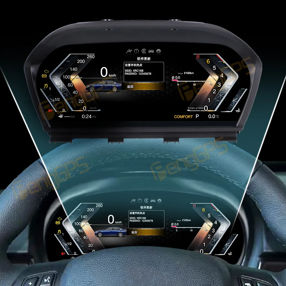 For BMW 3 Series E90 E91 E92 E93 2005-2012 Car LCD Dashboard Digital Cluster Cockpit Instrument Speedometer Multifunctional
For BMW 3 Series E90 E91 E92 E93 2005-2012 Car LCD Dashboard Digital Cluster Cockpit Instrument Speedometer Multifunctional