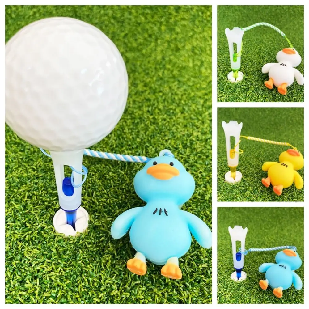 Plastic Cartoon Golf Rubber Tee Replacement Anti-loss Duck Golf Tee Recyclable Portable Golf Novelty Shape Tee Outdoor
Plastic Cartoon Golf Rubber Tee Replacement Anti-loss Duck Golf Tee Recyclable Portable Golf Novelty Shape Tee Outdoor