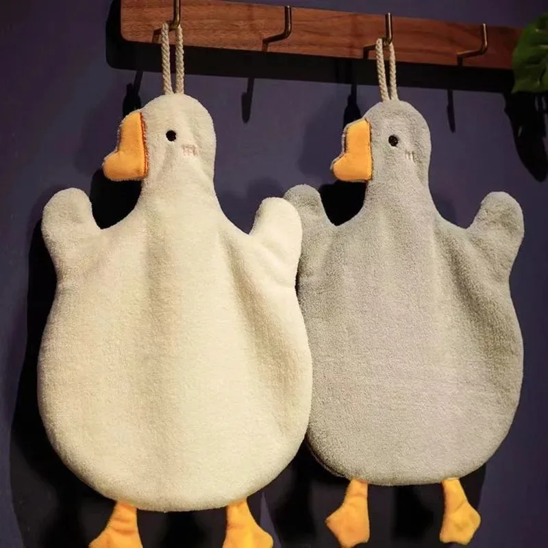 Cartoon Goose Hand Towel Kitchen Bathroom and Toilet Hand Towel Hanging Type with Super Water Absorption Quick Drying It Is Hard
Cartoon Goose Hand Towel Kitchen Bathroom and Toilet Hand Towel Hanging Type with Super Water Absorption Quick Drying It Is Hard