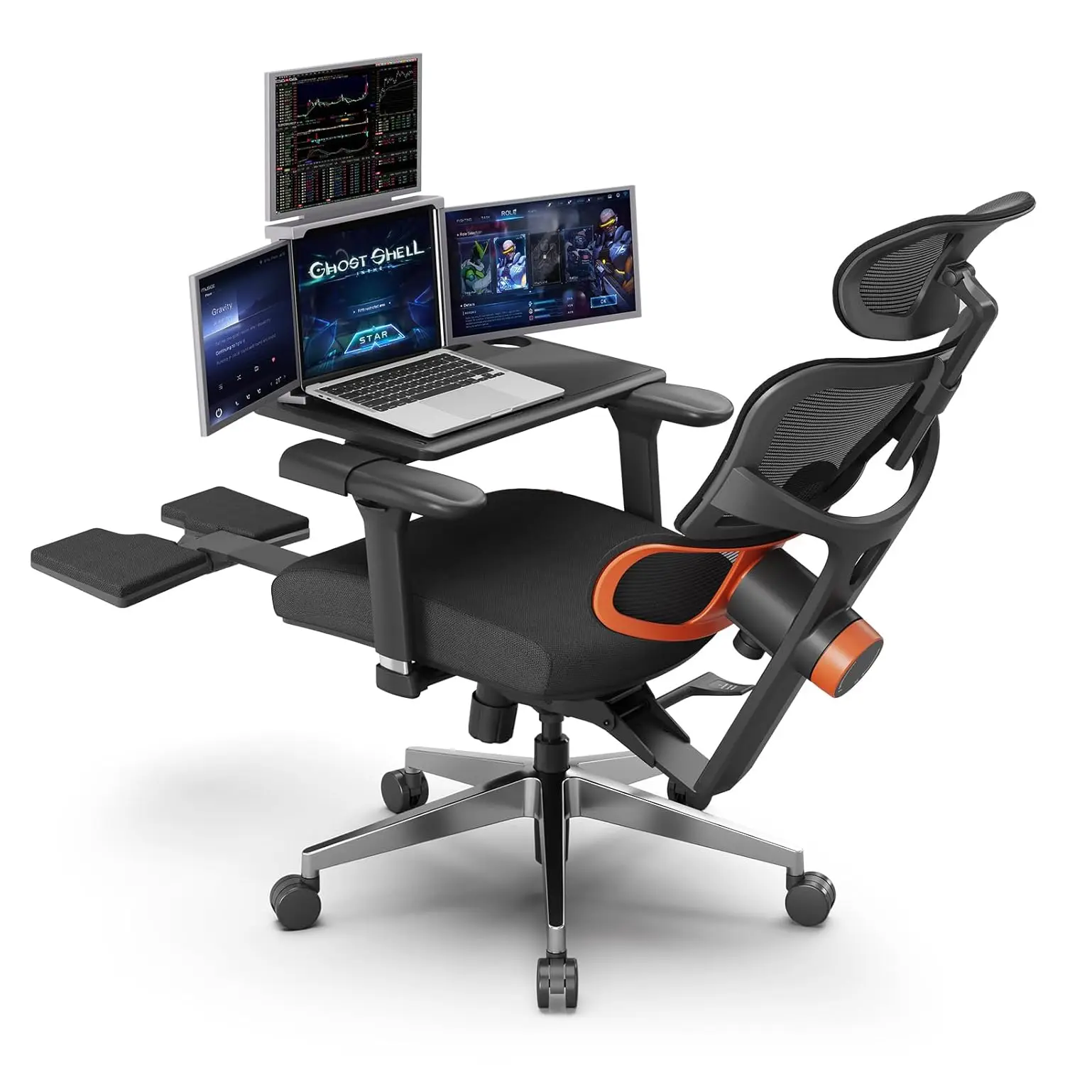 Ergonomic Office Chair Auto Lumbar 4D Armrest Adjustable Seat Home Office Black Footrest Tray, Customized
Ergonomic Office Chair Auto Lumbar 4D Armrest Adjustable Seat Home Office Black Footrest Tray, Customized