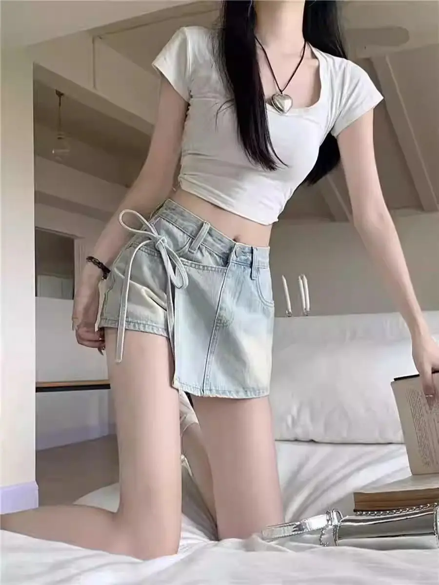 Irregular Pocket Cargo Denim Skirt Women Clothing Summer Fashion 2024 Sexy A-line Hip Skirts Female Bottoms Club Streetwear
Irregular Pocket Cargo Denim Skirt Women Clothing Summer Fashion 2024 Sexy A-line Hip Skirts Female Bottoms Club Streetwear