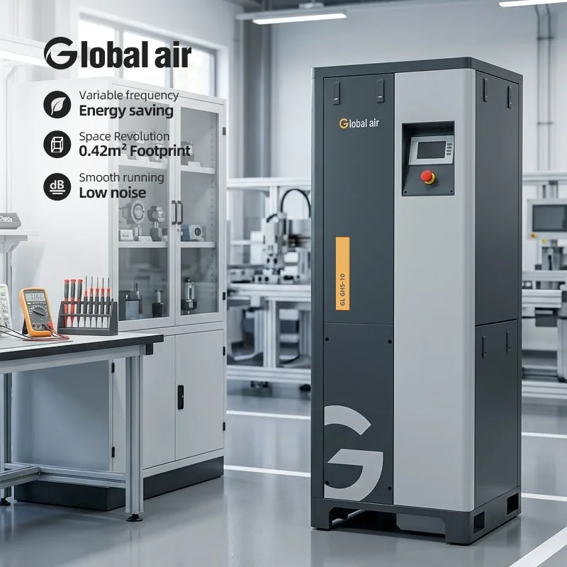 Permanent Magnet Variable Frequency Screw Air Compressor for Carton Sealing Shrink Wrap Machine Packaging Workshop 380V
Permanent Magnet Variable Frequency Screw Air Compressor for Carton Sealing Shrink Wrap Machine Packaging Workshop 380V