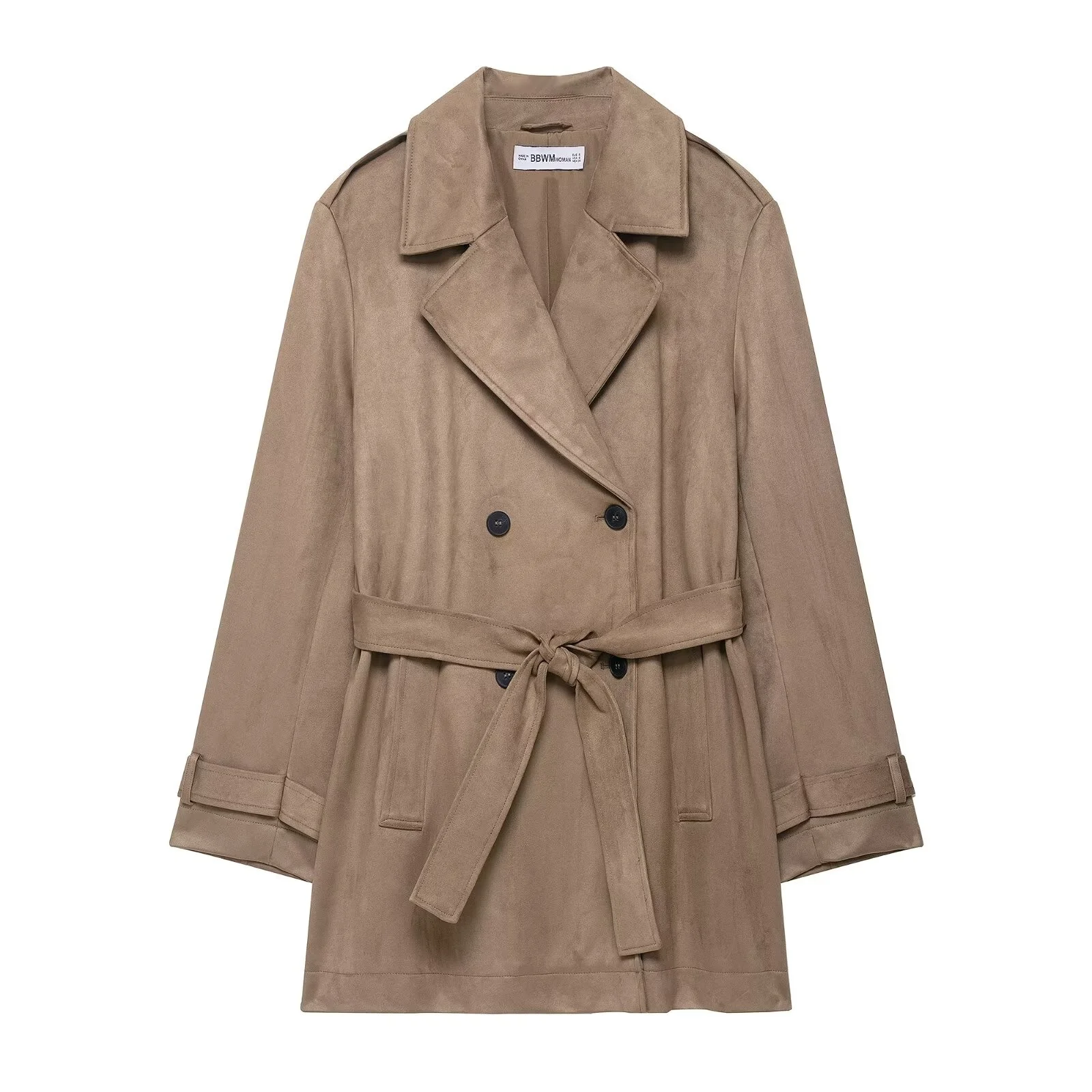 UNIZERA 2025 new women's casual and fashionable European and American style design with anti suede effect windbreaker
UNIZERA 2025 new women's casual and fashionable European and American style design with anti suede effect windbreaker