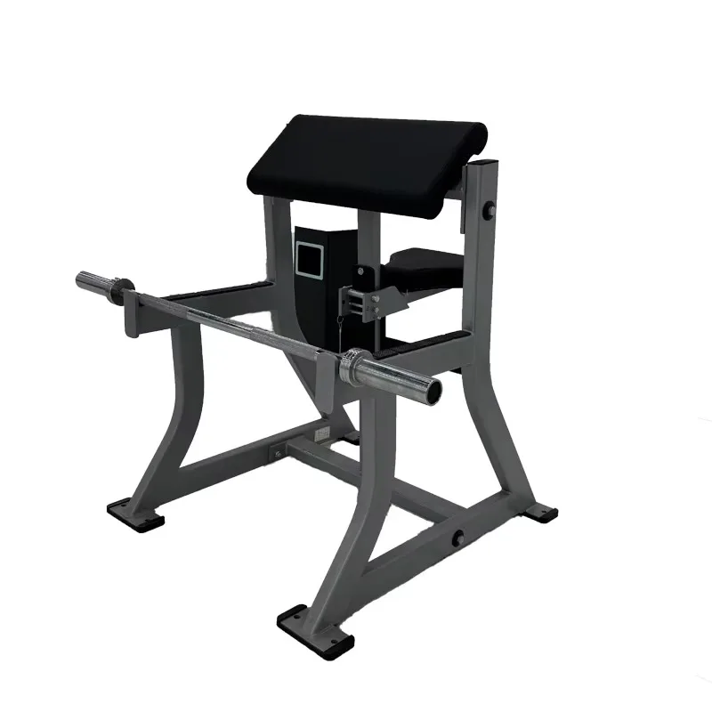 Preacher Curl Plate Loaded Steel Safety Seated Gym Machine for Biceps Back Legs Arm Curl Bench Commercial Use
Preacher Curl Plate Loaded Steel Safety Seated Gym Machine for Biceps Back Legs Arm Curl Bench Commercial Use