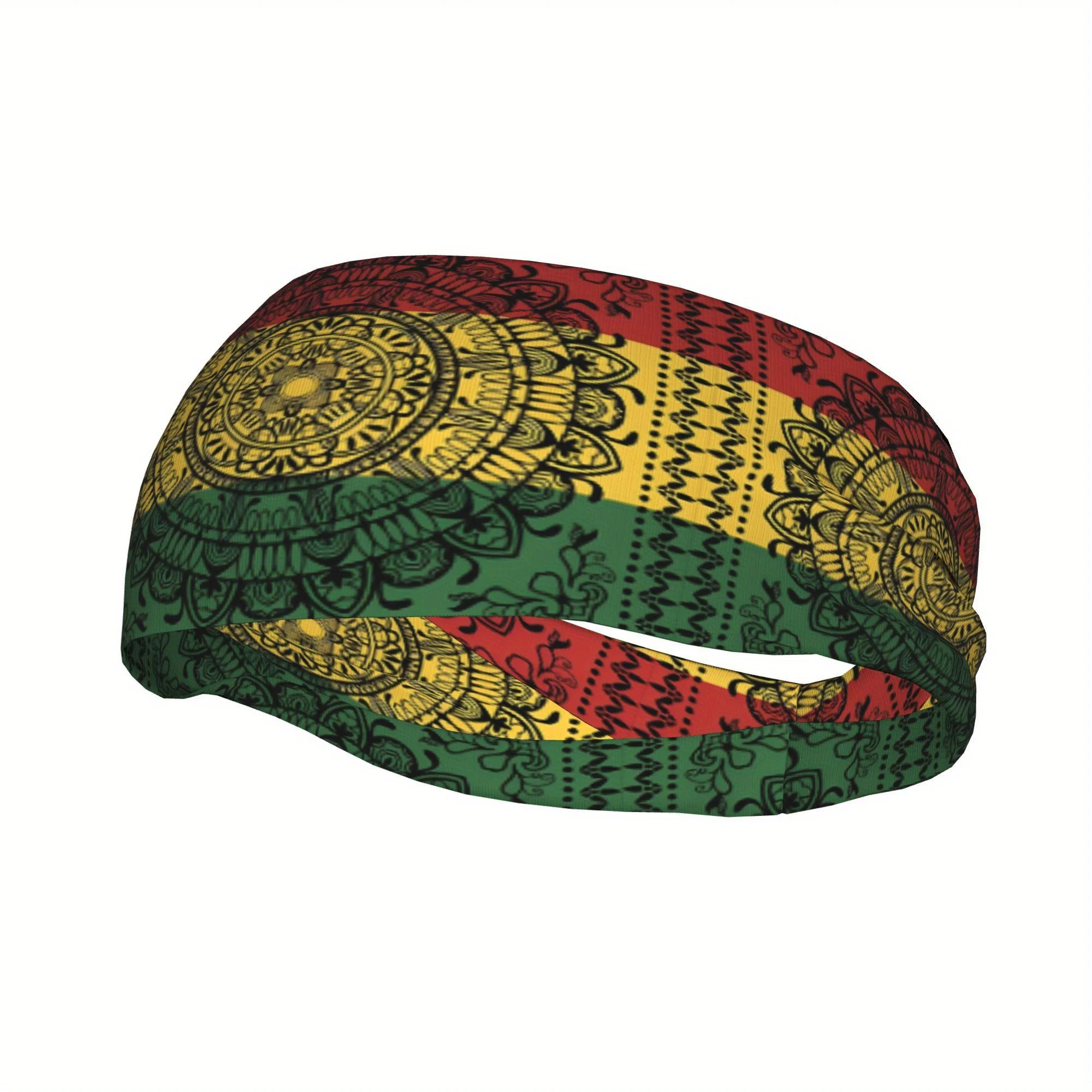 Спортивная повязка на голову Rasta Mandala из полиэстера, нескользящая, дышащая, идеально подходит для занятий йогой, бегом, фитнесом, аксессуары для тренировок
Спортивная повязка на голову Rasta Mandala из полиэстера, нескользящая, дышащая, идеально подходит для занятий йогой, бегом, фитнесом, аксессуары для тренировок