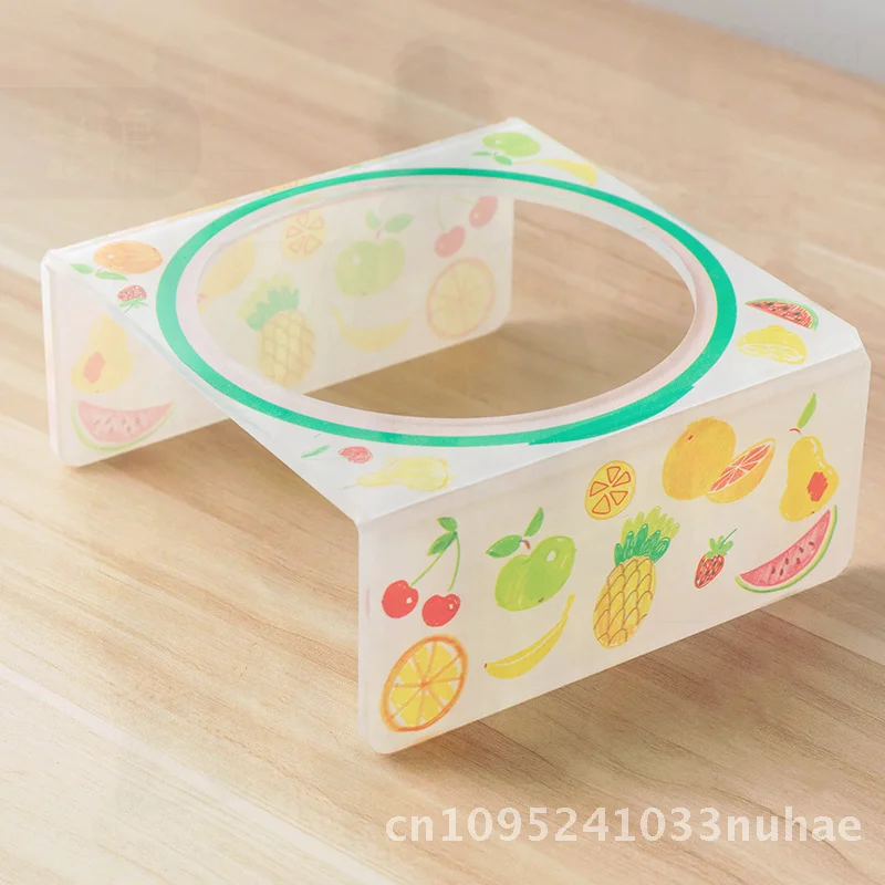 Мультяшная миска для домашних животных с акриловой рамкой, цветочный керамический дизайн, усиленный кронштейн для одной чаши для кошек и собак, противоударная шея
Мультяшная миска для домашних животных с акриловой рамкой, цветочный керамический дизайн, усиленный кронштейн для одной чаши для кошек и собак, противоударная шея