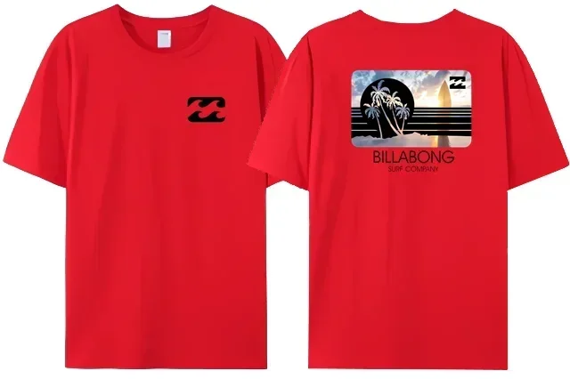 Волна nueva camiseta de verano para hombre Billa-bong 100% algodón con estampado de doble cara camisetas casuales de alta calidad
Волна nueva camiseta de verano para hombre Billa-bong 100% algodón con estampado de doble cara camisetas casuales de alta calidad