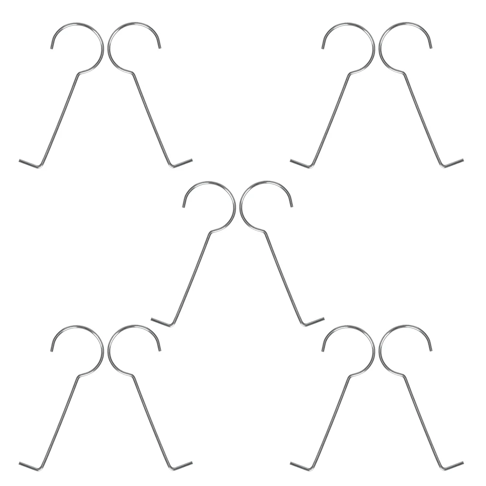 10 Pcs Stainless Steel Floor Drain Hooks Design Easy Storage Bathroom Tools Drain Removal Lifting Hooks Strainer Filter
10 Pcs Stainless Steel Floor Drain Hooks Design Easy Storage Bathroom Tools Drain Removal Lifting Hooks Strainer Filter