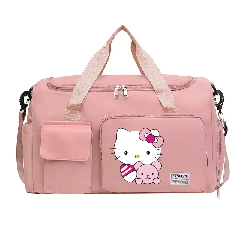 Portable Hello Kittys Travel Bag Sanrios Cartoon Printing Fitness Carrying Shoe Bin Large Capacity Downhill Bag One Shoulder
Portable Hello Kittys Travel Bag Sanrios Cartoon Printing Fitness Carrying Shoe Bin Large Capacity Downhill Bag One Shoulder