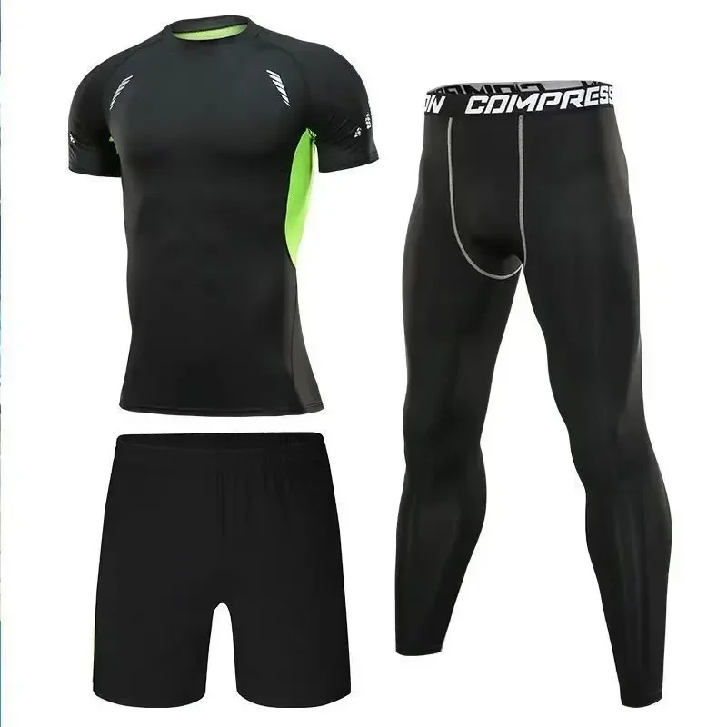 Three-piece sports set: diving and surfing, sun protection and breathability, fitness and running
Three-piece sports set: diving and surfing, sun protection and breathability, fitness and running