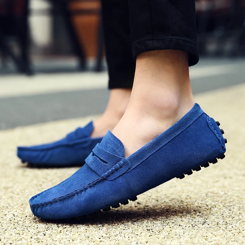 Men's Casual Fashion Genuine Leather Loafers Moccasins Slip-On Driving Shoes 38-50 Size Range Male Flats Comfort Footwear
Men's Casual Fashion Genuine Leather Loafers Moccasins Slip-On Driving Shoes 38-50 Size Range Male Flats Comfort Footwear
