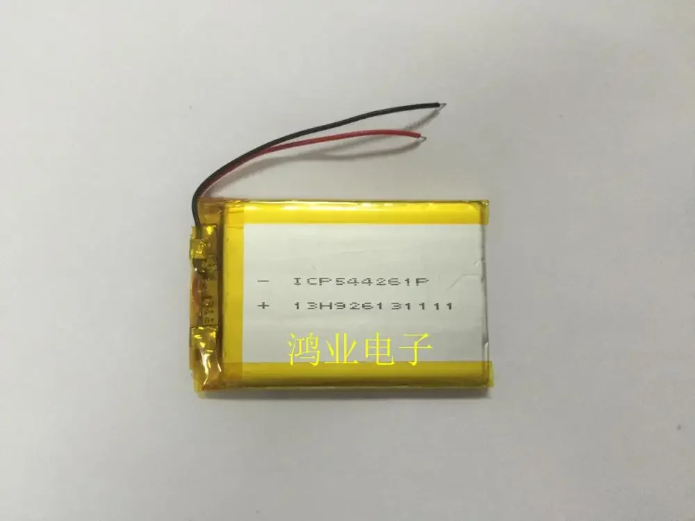 New 3.7V Polymer Lithium Battery 534459P/544261P 1800MAH General Purpose Lithium Battery Rechargeable Li-ion Cell Good A
New 3.7V Polymer Lithium Battery 534459P/544261P 1800MAH General Purpose Lithium Battery Rechargeable Li-ion Cell Good A