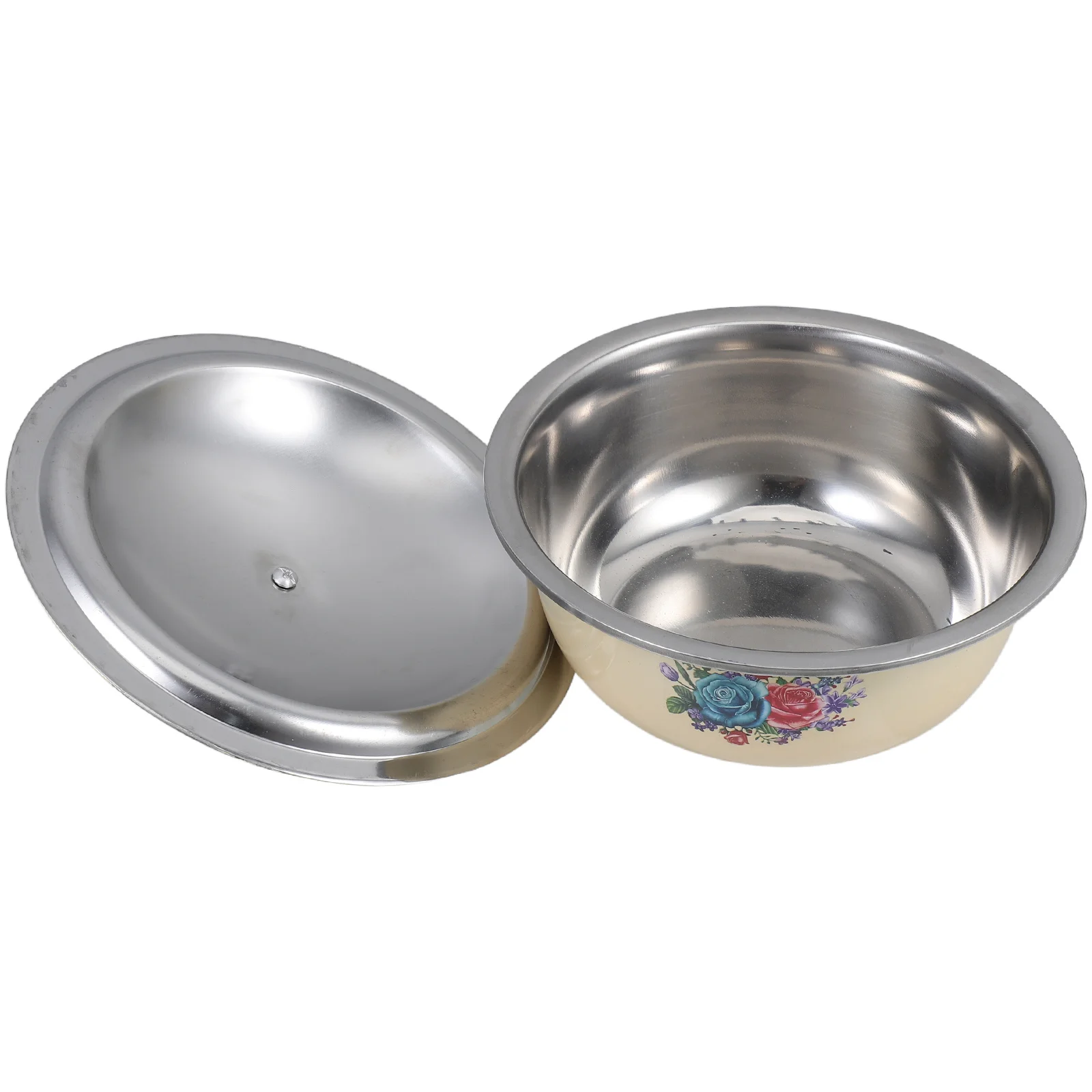 18Cm Vintage Enamel Mixing Bowl Retro Design Dustproof Lid for Kneading Dough Food Storage Salad Fruit Washing Kitchen Supplies
18Cm Vintage Enamel Mixing Bowl Retro Design Dustproof Lid for Kneading Dough Food Storage Salad Fruit Washing Kitchen Supplies