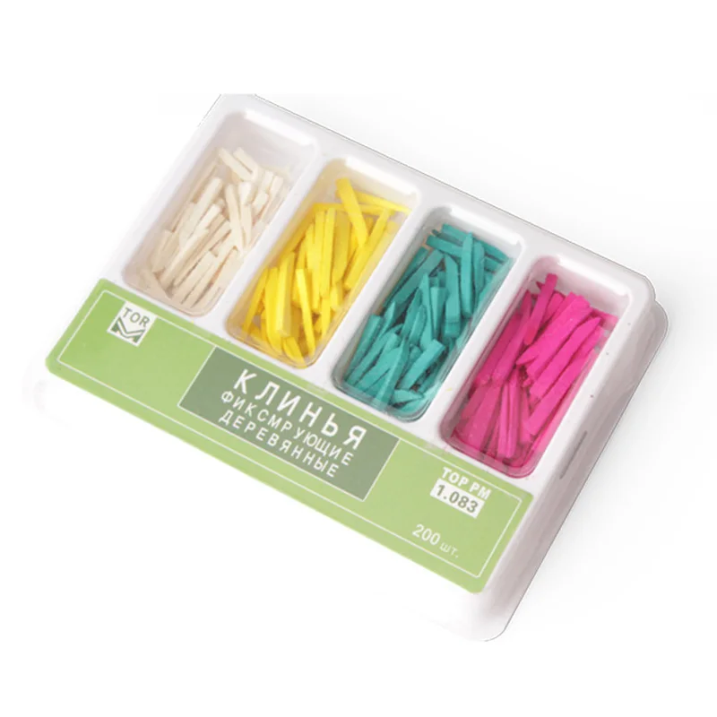 100Pcs Dental Wooden Wedges Interdental Contoured Dental Wedges Nonexpansion with Water Maple Wooden Wedges Dentistry
100Pcs Dental Wooden Wedges Interdental Contoured Dental Wedges Nonexpansion with Water Maple Wooden Wedges Dentistry