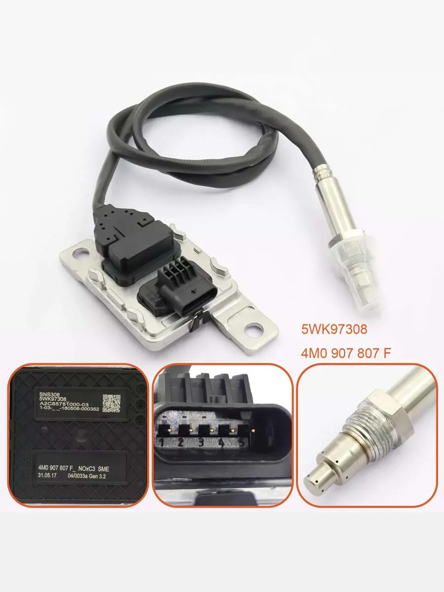 Датчик кислорода азота для AUDI Q7 VW Touareg Passat Transporter 4M0907807R 4M0907807AQ 4M0907807AK 4M0907807G 5WK97308
Датчик кислорода азота для AUDI Q7 VW Touareg Passat Transporter 4M0907807R 4M0907807AQ 4M0907807AK 4M0907807G 5WK97308