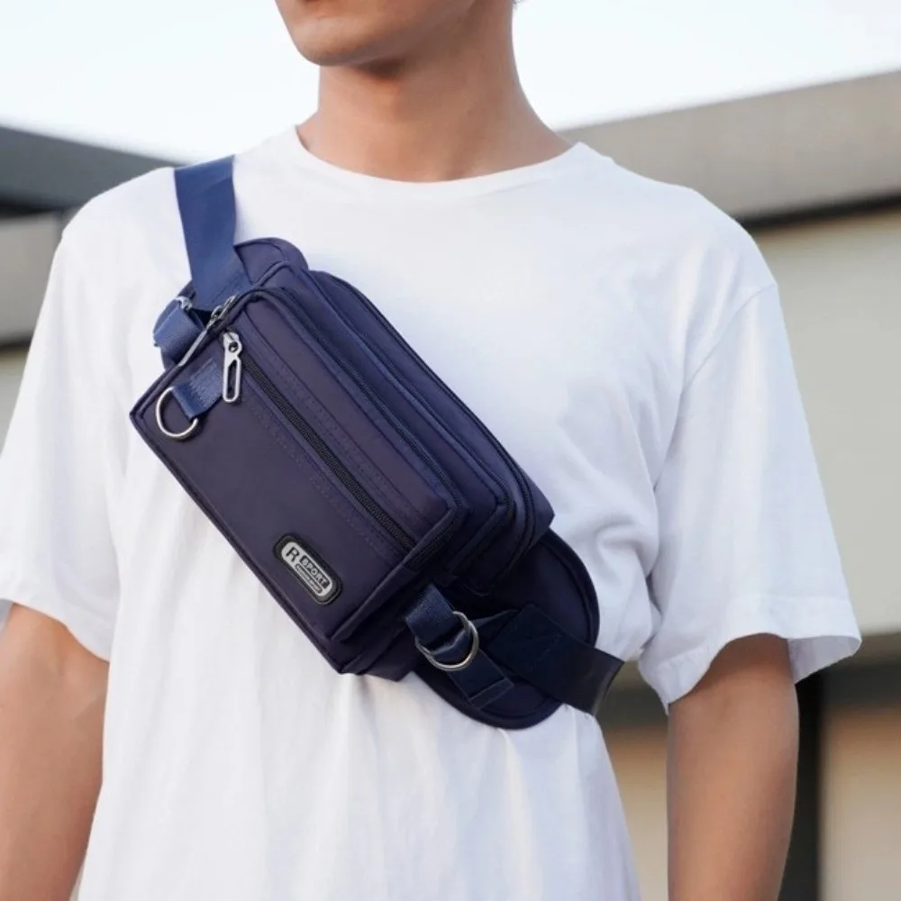 Chest Pack Large Capacity Men Waist Bag Waterproof Crossbody Men Chest Bag Lightweight Oxford Cloth Fanny Pack Marathon
Chest Pack Large Capacity Men Waist Bag Waterproof Crossbody Men Chest Bag Lightweight Oxford Cloth Fanny Pack Marathon