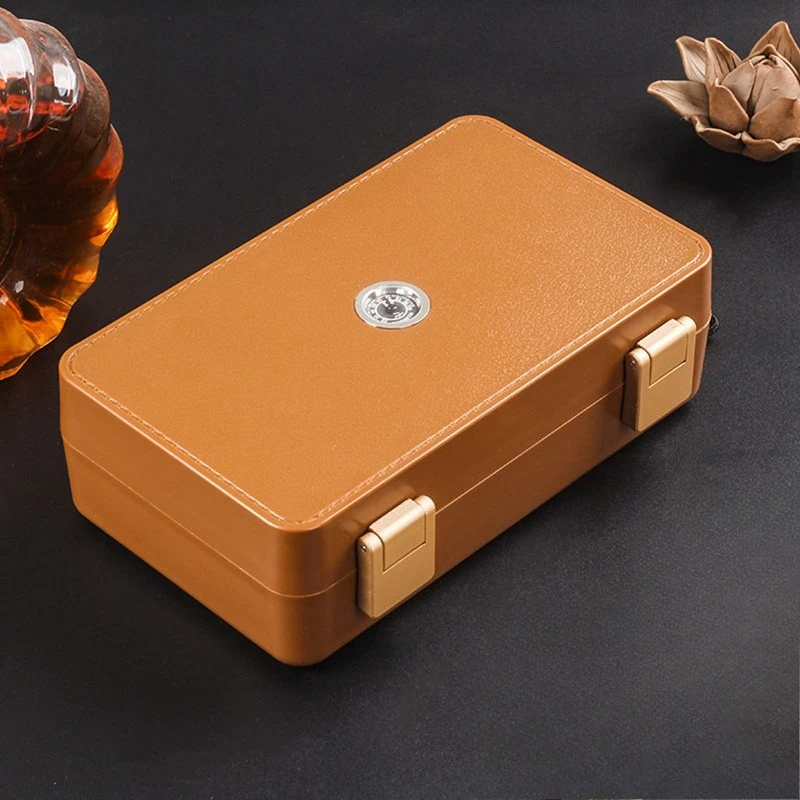 Sealed Waterproof Compression Resistant Plastic Cigar Moisturizer Travel Portable Cigar Box 10 Pack Double Layer with Hygrometer
Sealed Waterproof Compression Resistant Plastic Cigar Moisturizer Travel Portable Cigar Box 10 Pack Double Layer with Hygrometer