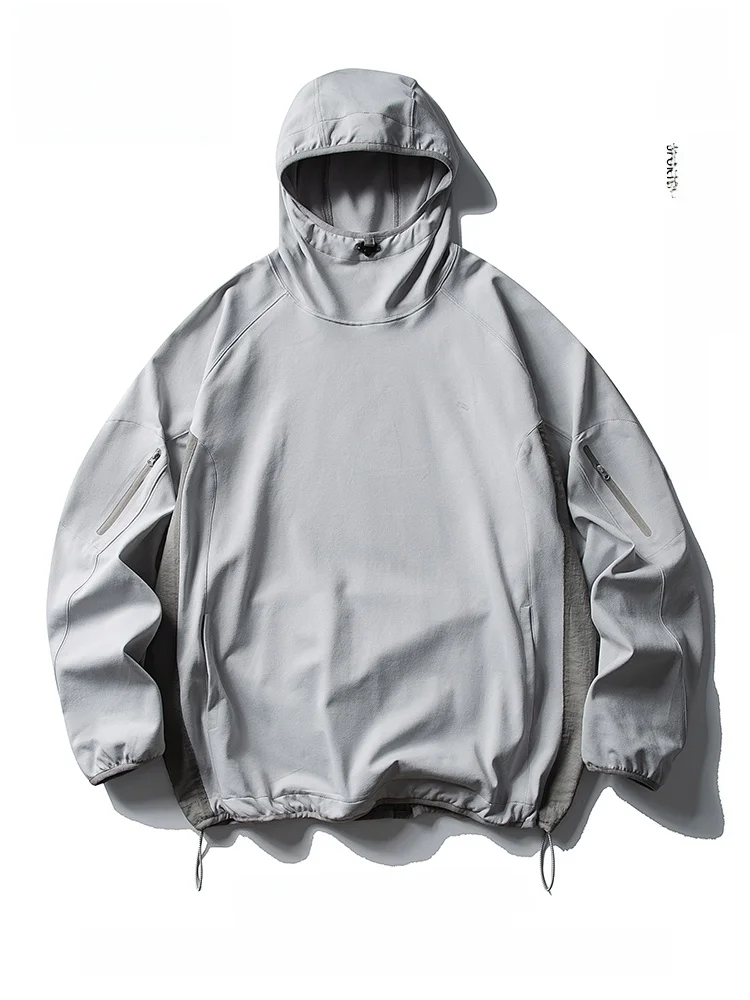 Мужская повседневная хлопковая толстовка-худи для активного отдыха: легкая, быстросохнущая, ветрозащитная, с высокой эластичностью и вставками
Мужская повседневная хлопковая толстовка-худи для активного отдыха: легкая, быстросохнущая, ветрозащитная, с высокой эластичностью и вставками