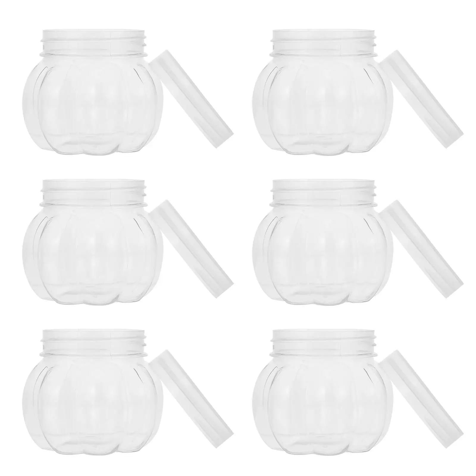 12 Pcs Candy Jars with Lids Pet Pumpkin Container Storage Festival Props Transparent Holder Case Gift Packing Baby
12 Pcs Candy Jars with Lids Pet Pumpkin Container Storage Festival Props Transparent Holder Case Gift Packing Baby