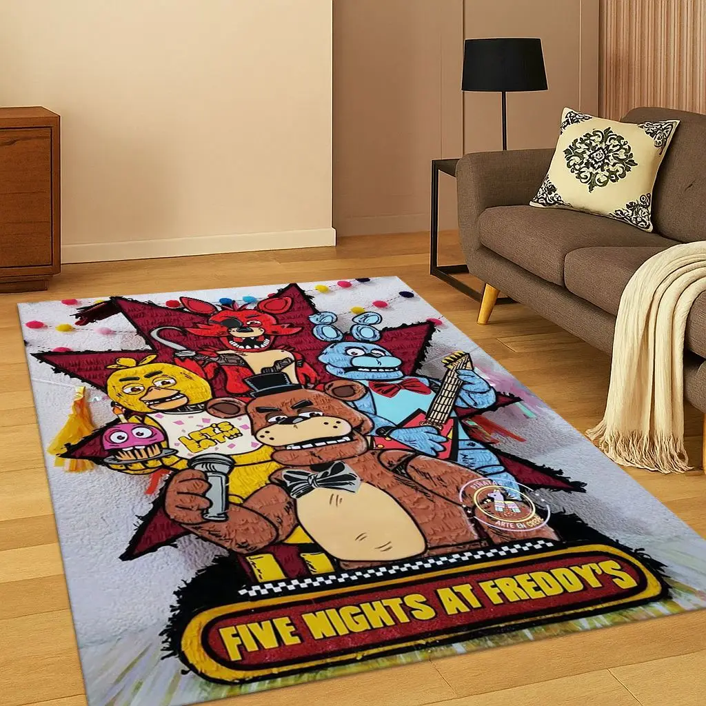 3D Game F-FNAF Freddy Cartoon Carpet Rug for Home Bedroom Living Room Sofa Doormat Decor,Kid Area Rug Play Non-slip Mat Gift
3D Game F-FNAF Freddy Cartoon Carpet Rug for Home Bedroom Living Room Sofa Doormat Decor,Kid Area Rug Play Non-slip Mat Gift