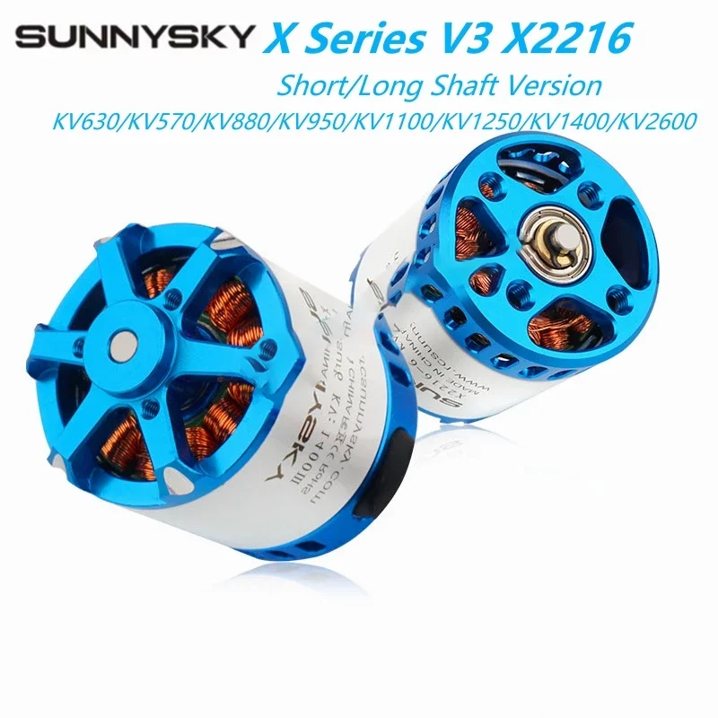 SunnySky X2216 V3 Brushless Motor Multi-KV (KV880-2600) | 3-4S LiPo Dual Shaft Option | FPV Drone/RC Airplane Long Range Motor
SunnySky X2216 V3 Brushless Motor Multi-KV (KV880-2600) | 3-4S LiPo Dual Shaft Option | FPV Drone/RC Airplane Long Range Motor