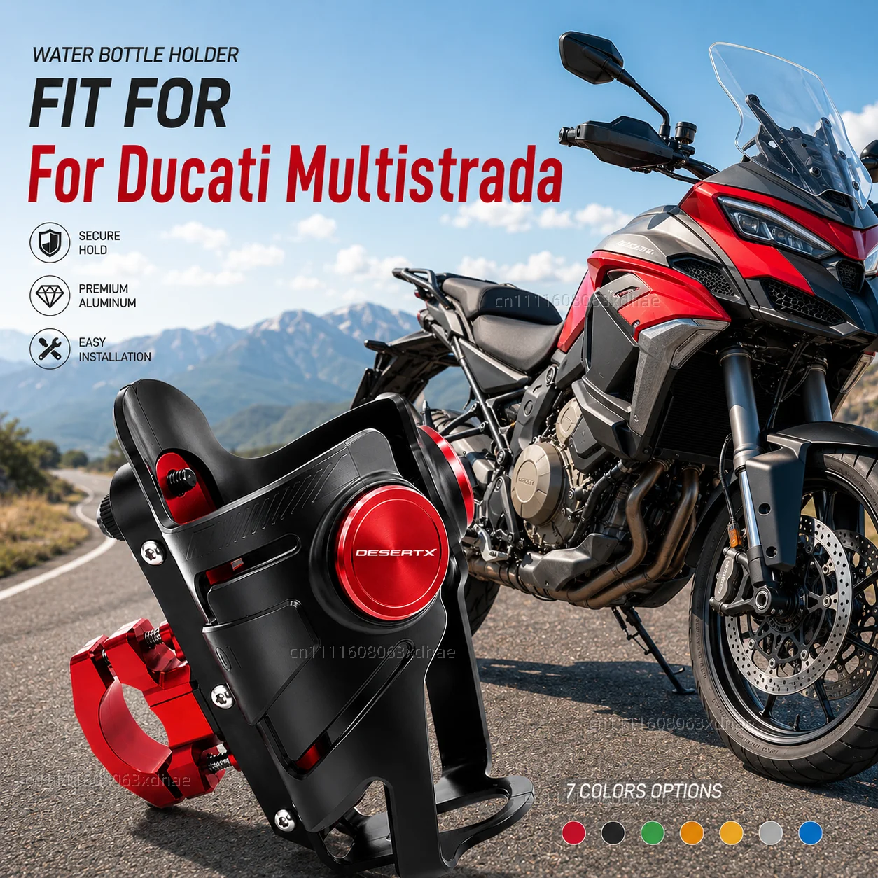 Motorcycle Water Bottle Holder For Ducati Desert-X DesertX 2026 2025 Coffee Beverage Tea Cup Support Modification Accessories
Motorcycle Water Bottle Holder For Ducati Desert-X DesertX 2026 2025 Coffee Beverage Tea Cup Support Modification Accessories