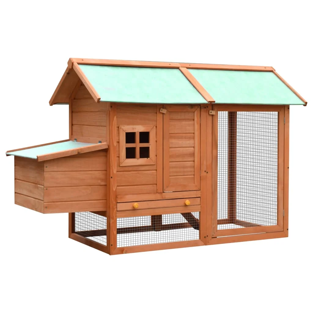 Chicken Cage Solid Pine & Fir Wood 170x81x110 cm chicken cage
Chicken Cage Solid Pine & Fir Wood 170x81x110 cm chicken cage