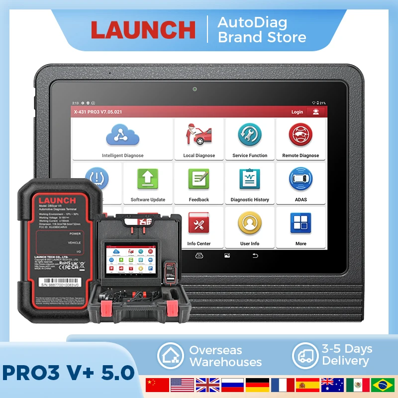 LAUNCH X431 PRO3 V + 5,0 диагностические инструменты автоматический сканер механический OBD2 автомобильный диагностический сканер топология картографирование для мастерской
LAUNCH X431 PRO3 V + 5,0 диагностические инструменты автоматический сканер механический OBD2 автомобильный диагностический сканер топология картографирование для мастерской