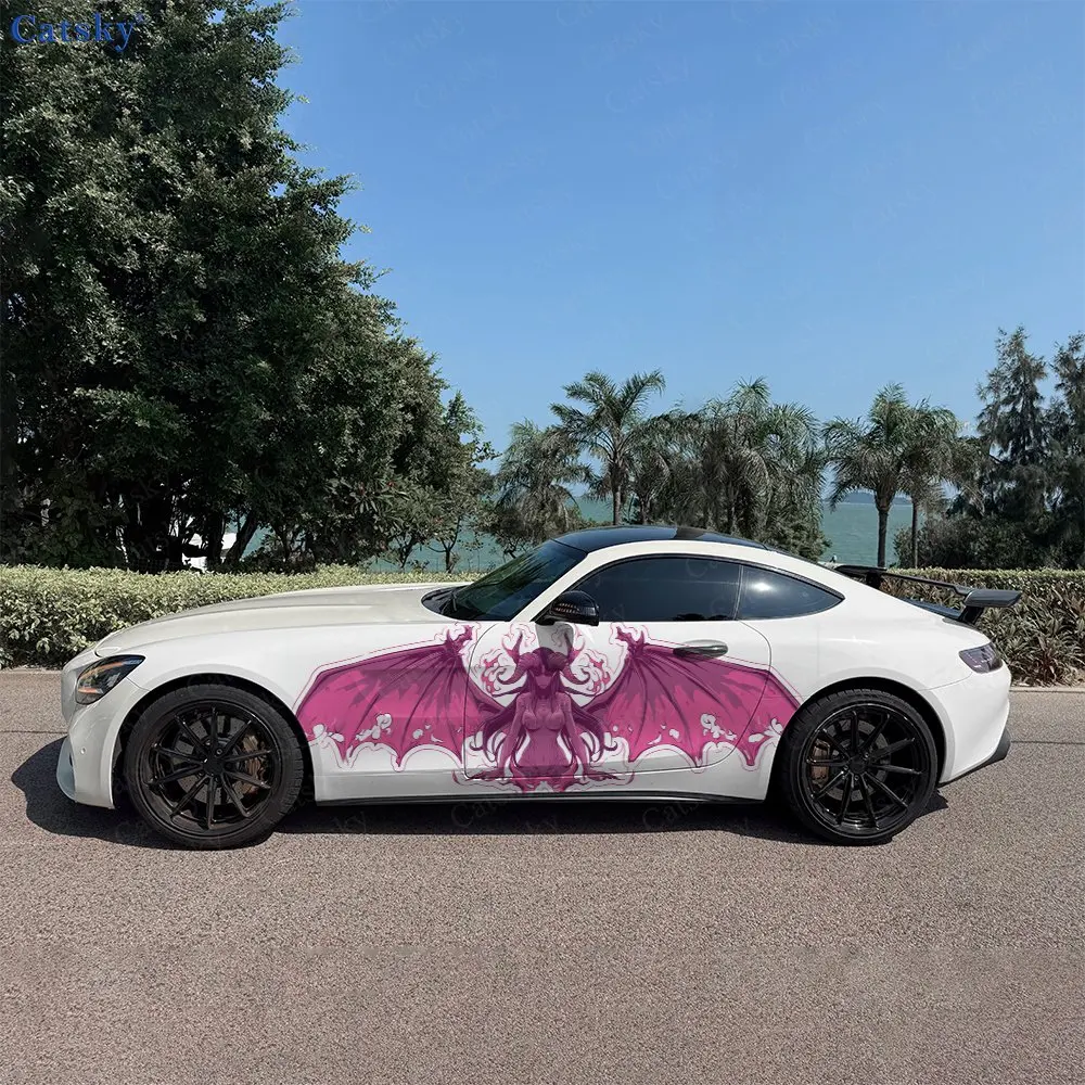 2pcs Pink Devil Car Sticker Full Body Decal Decoration Covering Scratches Protect Car Sticker Waterproof Car Vinyl Wraps
2pcs Pink Devil Car Sticker Full Body Decal Decoration Covering Scratches Protect Car Sticker Waterproof Car Vinyl Wraps