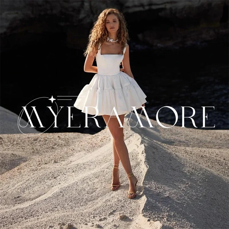 Простые белые короткие платья для выпускного вечера A Line с квадратным воротником Платья для встречи выпускников Атласные коктейльные платья по индивидуальному заказу فساتين потенциала
Простые белые короткие платья для выпускного вечера A Line с квадратным воротником Платья для встречи выпускников Атласные коктейльные платья по индивидуальному заказу فساتين потенциала