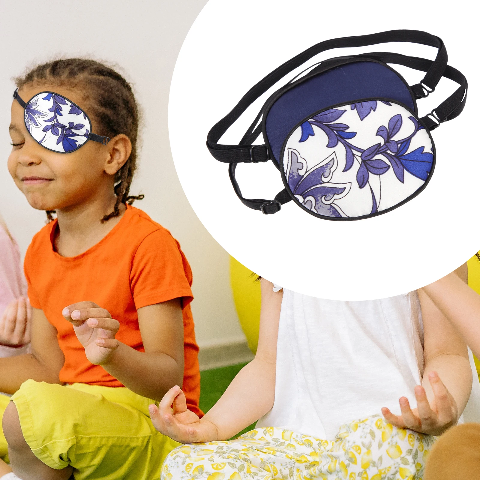 2 Pcs Silk Eye Mask Single Patch Pad Orthoptic Pirate s Patches Reusable Amblyopia Child 's Shading
2 Pcs Silk Eye Mask Single Patch Pad Orthoptic Pirate s Patches Reusable Amblyopia Child 's Shading