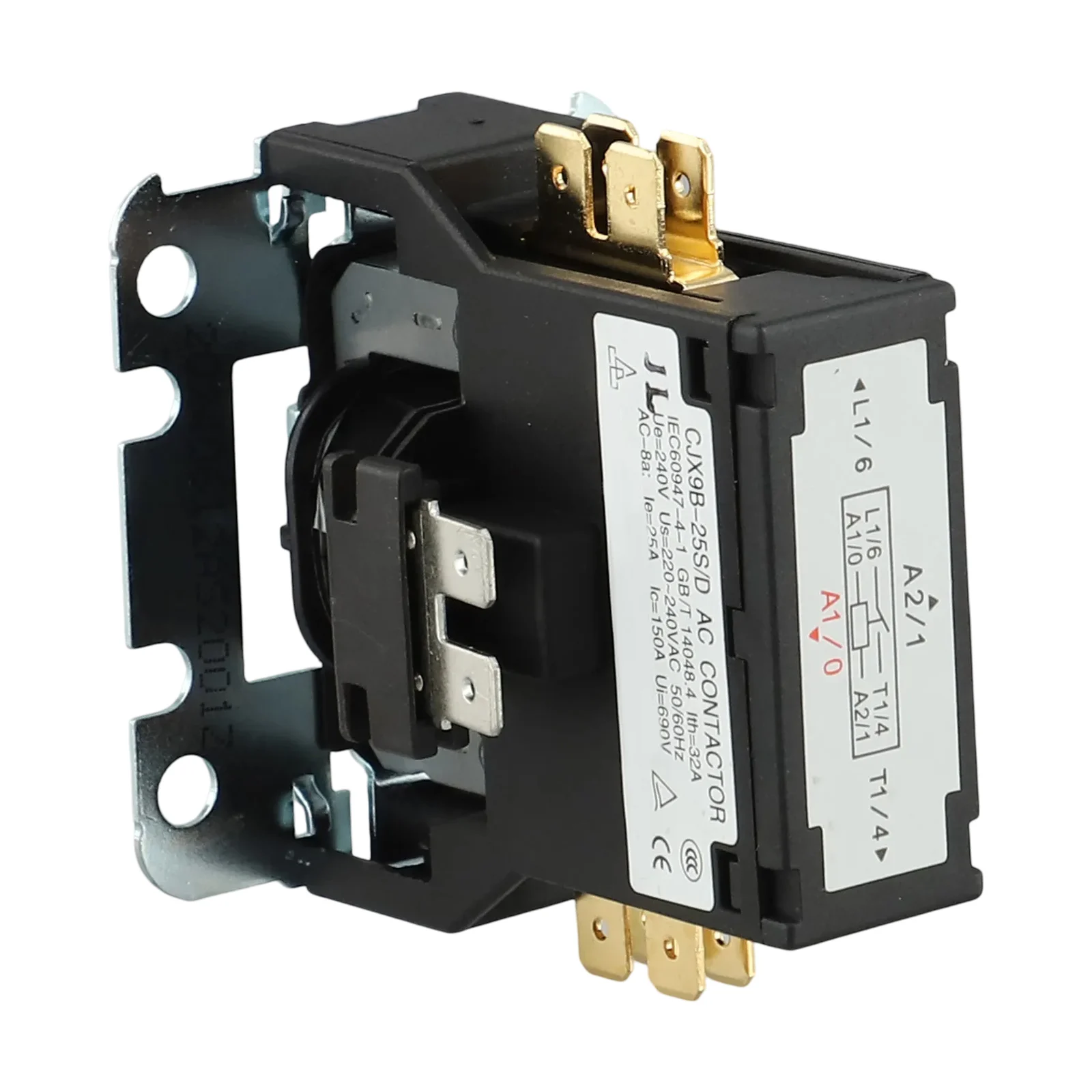AC Contactor For HVAC Air Conditioner Single Pole Relay CJX9B/25S/D 220V/AC 50/60Hz Battery Chargers AC Contactor Spare Tools
AC Contactor For HVAC Air Conditioner Single Pole Relay CJX9B/25S/D 220V/AC 50/60Hz Battery Chargers AC Contactor Spare Tools