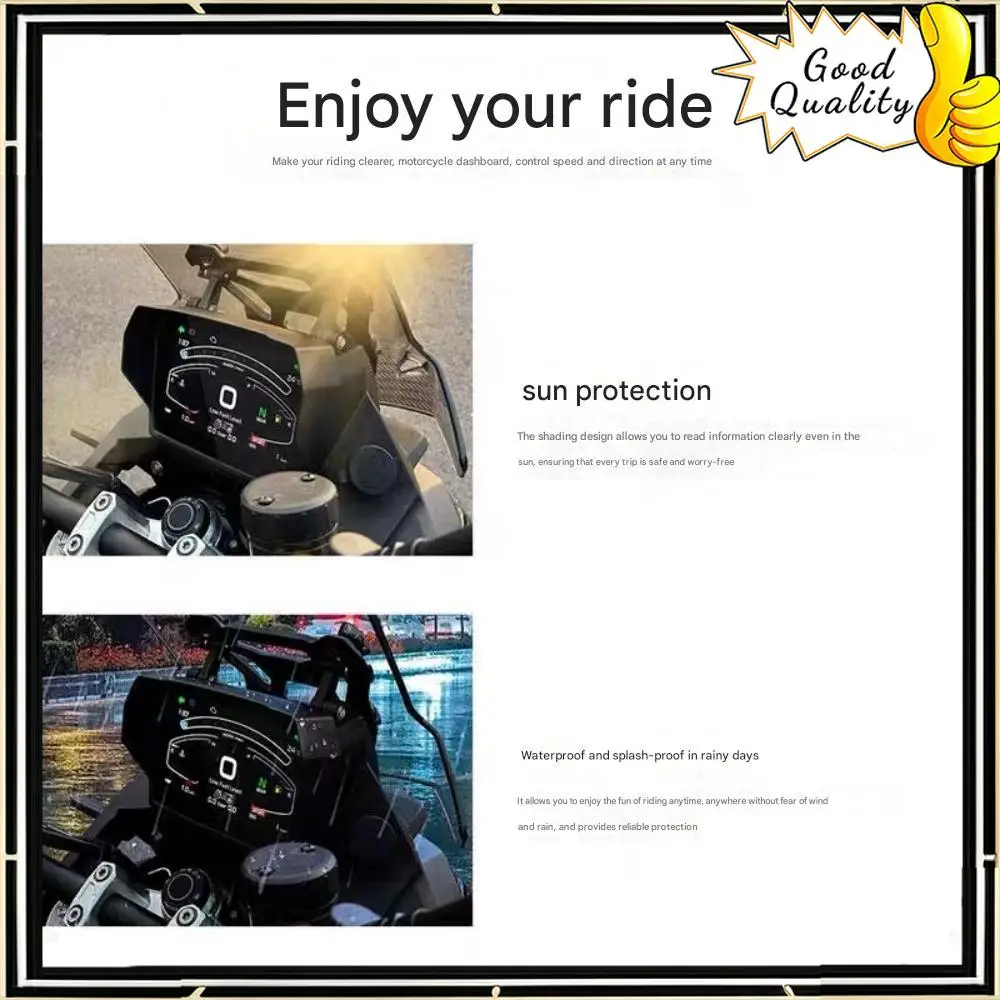 Good Quality For VOGE motorcycle DS900X modification instrument cover DS900X instrument protection cover display hood sun visor
Good Quality For VOGE motorcycle DS900X modification instrument cover DS900X instrument protection cover display hood sun visor