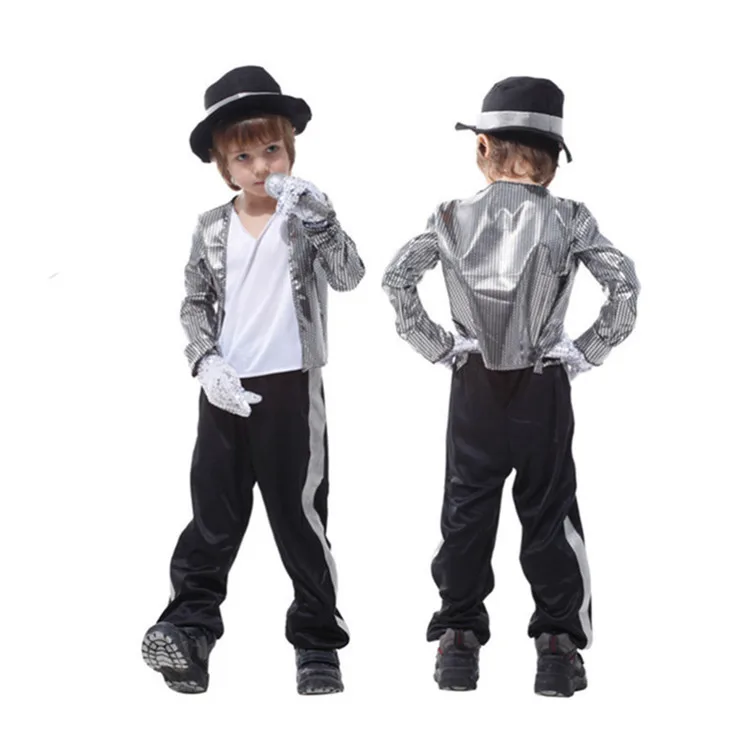 MJ Michael Jackson Coat Jacket Glove Sets Kids Party Cosplay Costume Clothing Children Dance Sets Costume Clothing
MJ Michael Jackson Coat Jacket Glove Sets Kids Party Cosplay Costume Clothing Children Dance Sets Costume Clothing