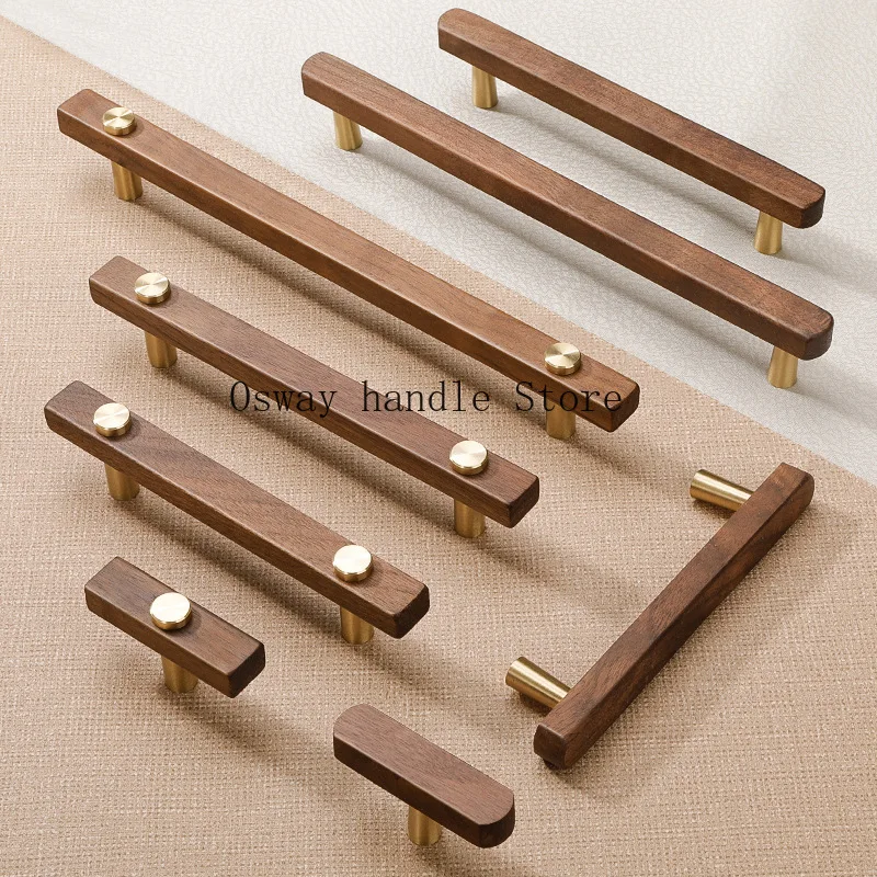 Walnut brass pull vintage new Chinese solid wood handle antique drawer furniture cabinet wardrobe door handle
Walnut brass pull vintage new Chinese solid wood handle antique drawer furniture cabinet wardrobe door handle