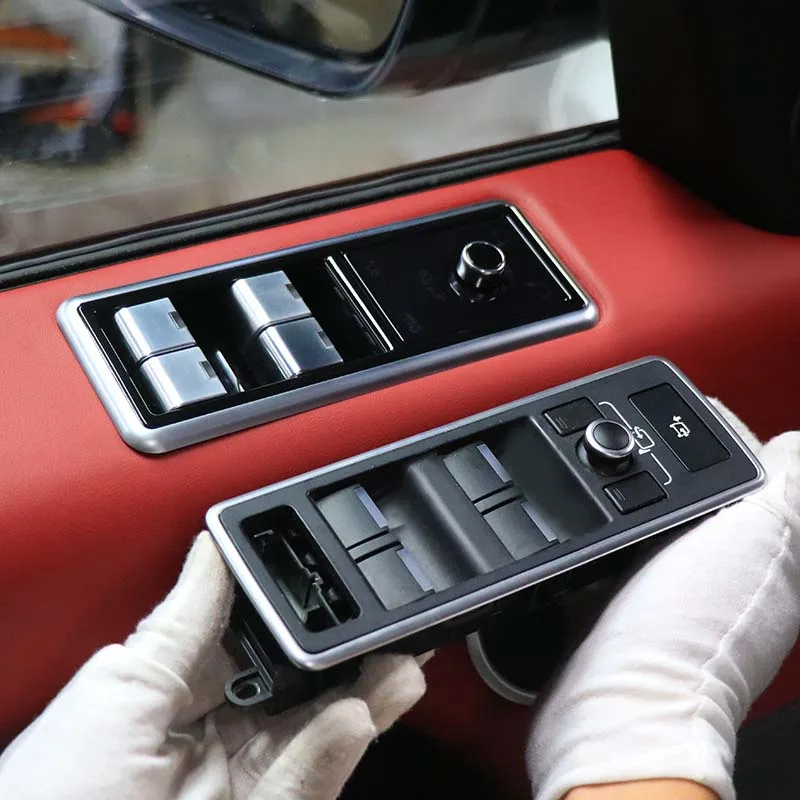 ROVCE LCD Power Window Switch Lifting Control Liquid Crystal Buttons For Land Rover Range Rover Vogue 13-17/Sport 14-17 L494
ROVCE LCD Power Window Switch Lifting Control Liquid Crystal Buttons For Land Rover Range Rover Vogue 13-17/Sport 14-17 L494