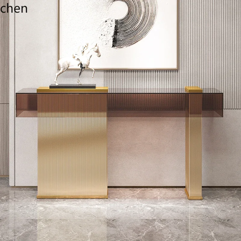 CP Modern Simple Italian Light Luxury Acrylic Entrance Table Creative High-end Living Room Entrance Wall Entrance Cabinet
CP Modern Simple Italian Light Luxury Acrylic Entrance Table Creative High-end Living Room Entrance Wall Entrance Cabinet